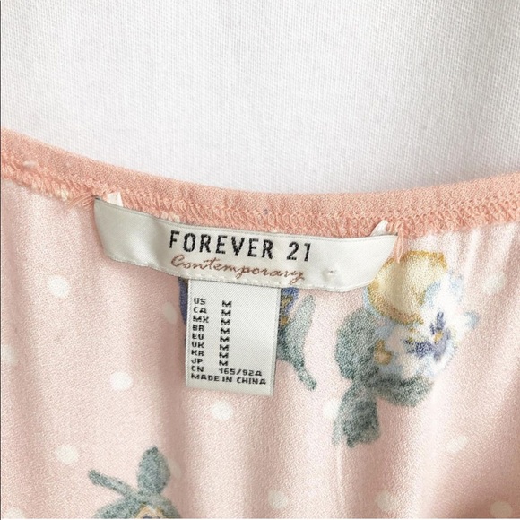 Forever 21 spaghetti strap wrap dress - Picture 3 of 4